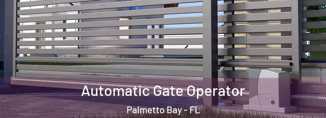 Automatic Gate Operator Palmetto Bay - FL