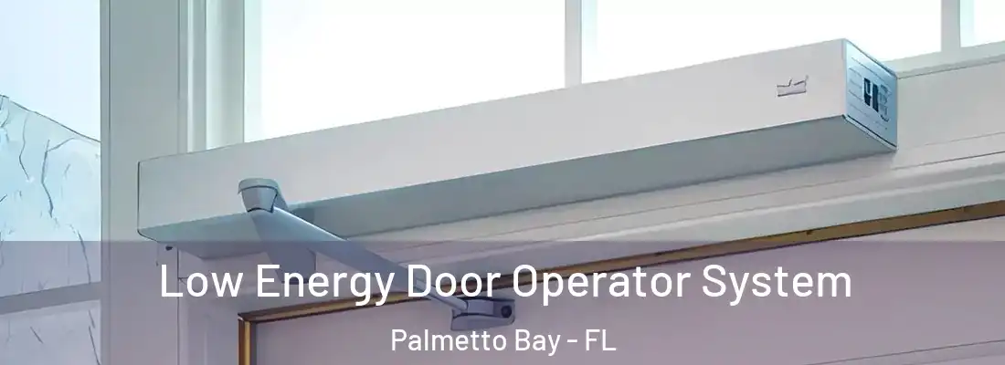 Low Energy Door Operator System Palmetto Bay - FL