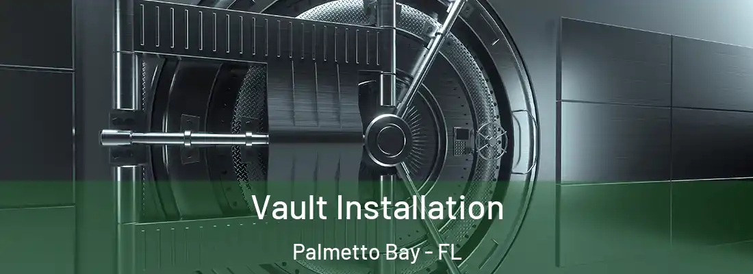 Vault Installation Palmetto Bay - FL